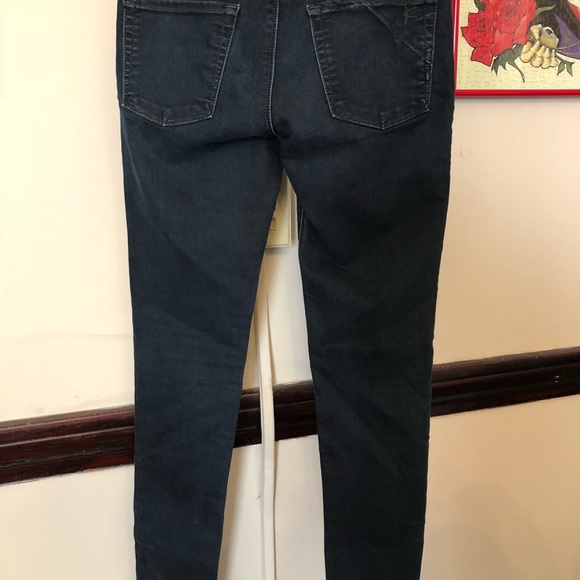 David Kahn Mickayla Skinny Jeans Dark Indigo - Picture 2 of 5